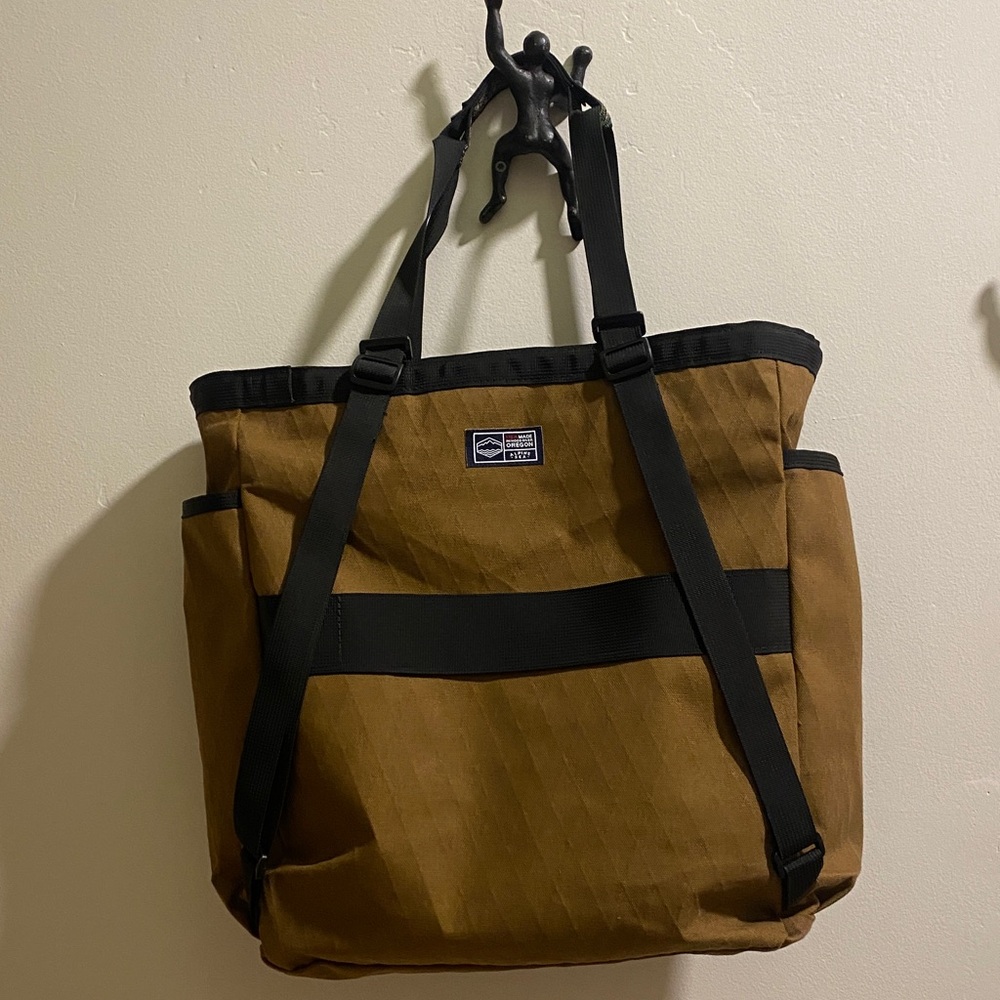 Alpine sea backpack, mad in Hood River Oregon convertible bag